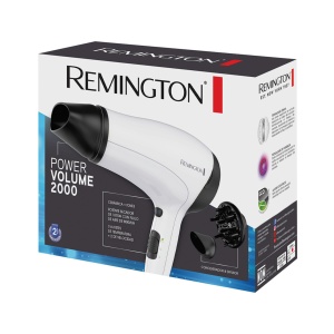 Uscator de par REMINGTON D3015 Power Volume 2000, 2000W, cu difuzor - Img 5
