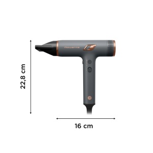 Uscator de par Rowenta Maestria Nano HY8120F0, 1700W, ultra usor, GriRose Gold - Img 8