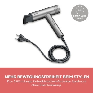 Uscator de par Severin S-Style Speed Pro, 2000W, Ioni, Culoare Anthrazit - Img 8