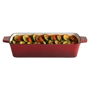 Vas de copt APS 88310, Gusseisen, 3.5 litri, 33 x 24 cm, rosu - Img 2