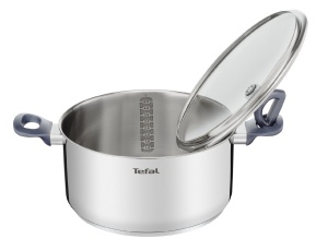 Vas de gatit Tefal G71244 Daily Cook 20cm, cu capac, inox, inductie - Img 2