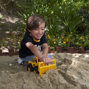 Vehicul de constructie Caterpillar CAT Radlader, 25,4 cm, galben-negru - Img 4