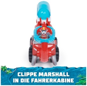 Vehicul Deluxe PAW Patrol - Masina Elefant cu Rucs si Figurina Marshall - Img 8