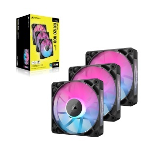 Ventilator CORSAIR RX120 RGB 120mm PWM, 2100 RPM, Negru - Img 9