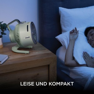 Ventilator cu pulverizare Shark FlexBreeze HydroGo FA050EUGN, 12 ore autonomie, culoare mint - Img 4