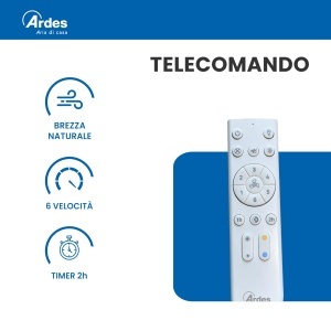 Ventilator de tavan ARDES AIRGLOW EVO AR5PL92, 92 cm, motor DC 59 W, LED reglabil - Img 6
