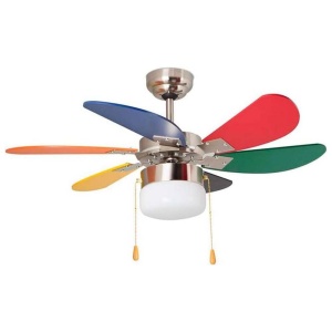 Ventilator de tavan Orbegozo CC 65085, 85 cm, 3 viteze, 55 W, alb