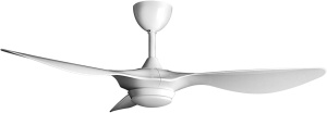 Ventilator de tavan Reiga YFT-7062, 132 cm, cu LED integrat Alb