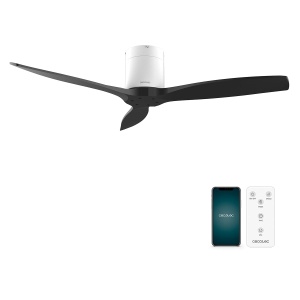 Ventilator Decken EnergySilence Aero 5500 Aqua Cecotec, 40W, Wi-Fi, Alb Negru