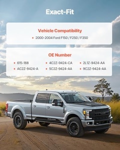 VEVOR Ansamblu Ansamblu Motor Ansaugkrummer Compatibil Ford F150 F250 F350 2000-2004 Constructie Rezistenta - Img 2