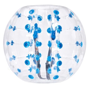 VEVOR Bumper Ball Transparent cu Puncte Albastre 12m PVC Explosionsigur pentru Activitati Outdoor - Img 11