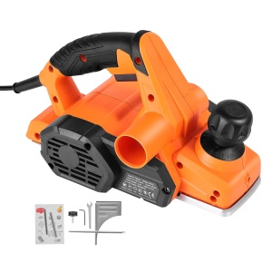 Vevor Elektrohobel 82 mm 650 W Ajustare adancime 2 lame pentru prelucrare lemn - Img 9