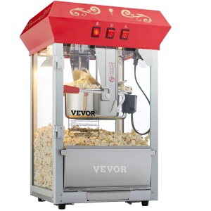 VEVOR Popcornmaschine NP08001SE 850W Capacitate 48 cesti Design robust - Img 9