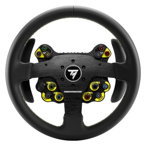 Volan Thrustmaster EVO Racing 32R, 32 cm, din piele, compatibil PC si console