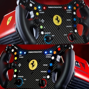 Volan Thrustmaster Ferrari 488 GT3 Carbon, 31 cm, 11 butoane - Img 4