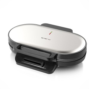 Waffeleisen EMERIO WM-123356 pentru 10 Wafle in Forma de Inima, 1200W, Antiaderent