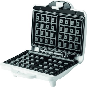 Waffle Maker ECG S 1370, 2 Wafle, Putere 700 W, Design Alb - Img 3