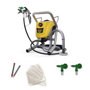 WAGNER Airless Paint Spray System Control Pro 250 M pentru vopsele de perete, vopsele din latex, lacuri si glazuri, 15 m2-2 min, reglare presiune, 110 bar, furtun 9 m - Img 1