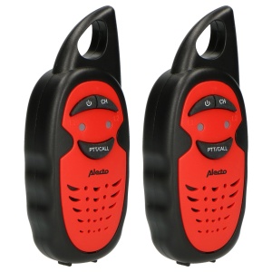 Walkie Talkie Alecto FR-05, 3 kilometri, 3 canale, rosunegru - Img 5