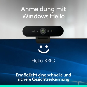 Webcam Logitech Brio 4K, 30 fps, Microfon cu Reducere Zgomot - Img 8
