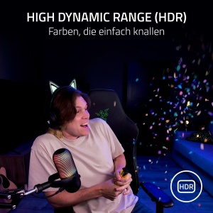 Webcam Razer Kiyo V2, 4K 30FPS, HDR, Ultra-Weitwinkel, Negru - Img 6