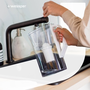 Wessper 3D Slim AquaClassic 27L Alb BPA Free Compatibil Brita Classic - Img 7