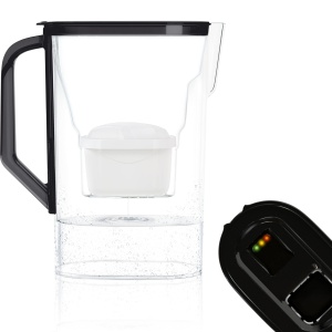 Wessper D3 Slim FutureFlow 27L Cana cu Filtru Apa BPA Free Negru