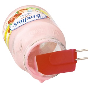 Westmark 2 Racleta de gatit si aluat cu cap din silicon, lungime: 22,5 cm/28,5 cm, silicon/otel inoxidabil, silicon, rosu/argintiu, 154622E7 - Img 5