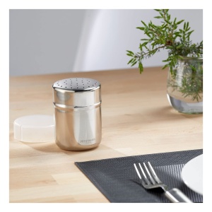 Westmark 2 Spice Shakers grosier fin cu capac prospetime volum aprox 80 - 100 gr plasticotel inoxidabil grosier argintiutransparent 695222E6 - Img 5