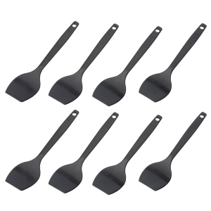 Westmark 8 Raclette Scraper/Mini Spatula, Lungime: 16.6 cm, Plastic, Gourmetta, Negru, 204522E3