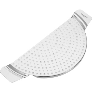 Westmark Ajutor de turnare cu manere otel inoxidabil pentru ghivece de pana la O 26 cm argintiu 16392260 - Img 1