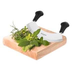 Westmark Cutit de cantarire/taietor de ierburi si pizza, cu 1 lama, lungime: 17 cm, otel inoxidabil/plastic, argintiu/negru, 12932270, 17 x 12,6 x 3,8 cm - Img 6