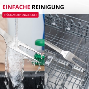 Westmark Fleischgabel Pro 50 cm Inox Ergonomic Argintiu - Img 8