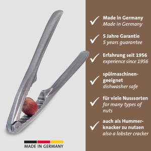 Westmark Nussknacker Herkules 33002270 Argintiu Aluminiu 15 cm - Img 2