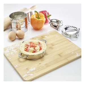 Westmark Ravioli Former Diametru 95 cm Cu manere practice Otel inoxidabil Gina Argintiu 61362270 - Img 7