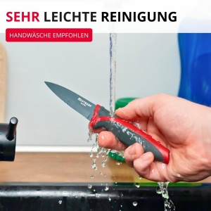 Westmark Schalmesser 14522280 NegruRosu Lama Antiaderenta - Img 7