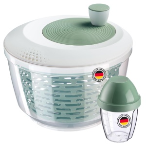 Westmark Set Salatschleuder Spinderella 44L si Mix-Ei 025L Mint Verde BPA-Free