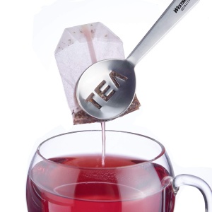 Westmark Tea Bag Cleste/Presa/Mini-Storcator, Teatime, Lungime 12 cm, Otel inoxidabil, 15842270, Argintiu - Img 5