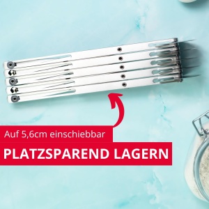 Westmark Teigschneider 5 Radchen Latime Reglabila Otel Inoxidabil - Img 3