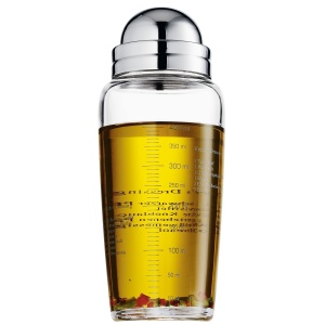 WMF Shaker pentru salate 400ml, recipient de sticla cu scara, cu 5 retete tiparite, sticla, otel inoxidabil Cromargan, poate fi spalat in masina de spalat vase - Img 3