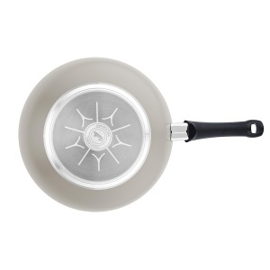 Wok Fissler Ceratal 30 cm 52 L Antiaderent Inductie Gri - Img 4