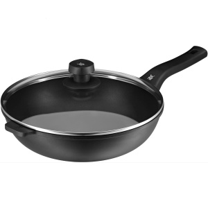 Wok WMF PermaDur Premium 30 cm Inductie Capac cu deschidere pentru abur Aluminiu antiaderent