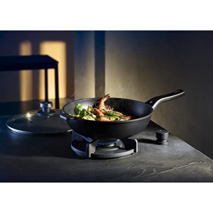 Wok WMF PermaDur Premium 30 cm Inductie Capac cu deschidere pentru abur Aluminiu antiaderent - Img 11