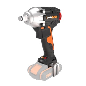 WORX WX272.9 Nitro Brushless Screw Cord 20V - 300Nm, cu cutie de viteze variabila cu 3 trepte si lumina LED - Ideal pentru diverse lucrari de insurubare - fara baterie si incarcator