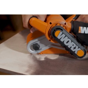 WORX WX6611 Slefuitor cu banda 950W - cu adaptor pentru aspirator - design ergonomic - Img 9