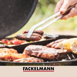Zanga de Grill Fackelmann din Otel Inoxidabil, 36 cm, Spalare Automata - Img 5