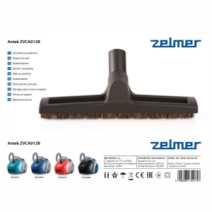 Zelmer ZVCA012B, perie de parchet d/sac de aspirator, negru - Img 2