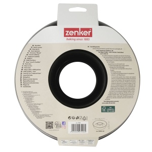 Zenker Frankfurter Wreath O 28 cm NEGRU METALIC, tava rotunda pentru prajituri si placinte delicioase (culoare: negru), cantitate: 1 bucata - Img 6