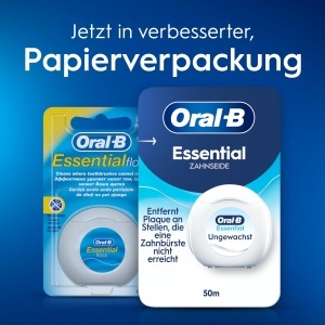 Zgura dentara Oral-B Essential, 50m, textura rezistenta, neparfumata - Img 6
