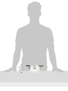 ZWILLING Strecuratoare de masa 16 cm otel inoxidabil 17 x 16 x 8 cm strecuratoare de bucatarie strecuratoare Potrivit pentru cernere scurgere taitei q - Img 3